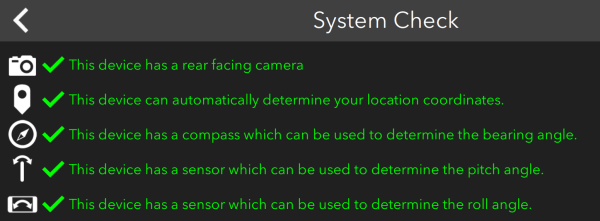 System Check all green