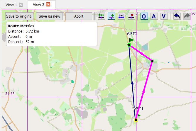 Add routing point