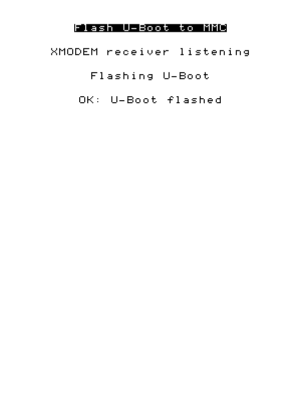 Flash U-Boot to MMC