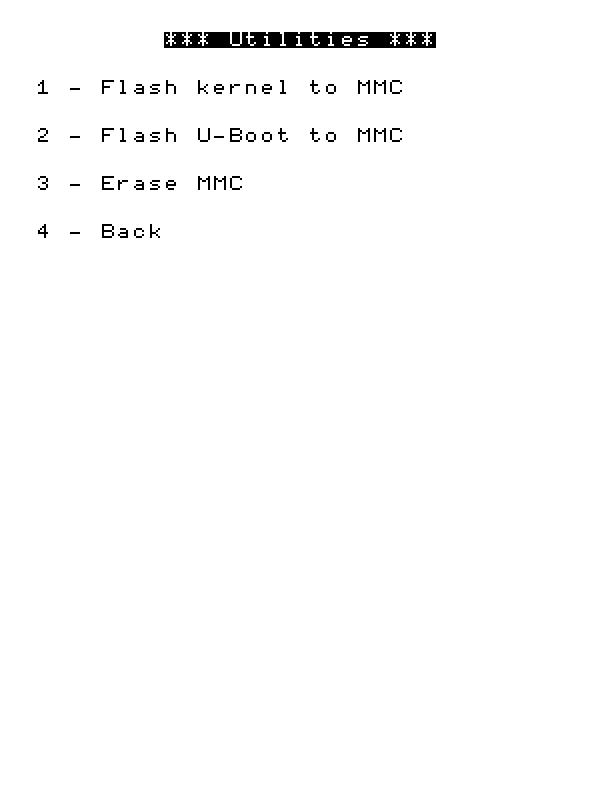 Utilities subsystem