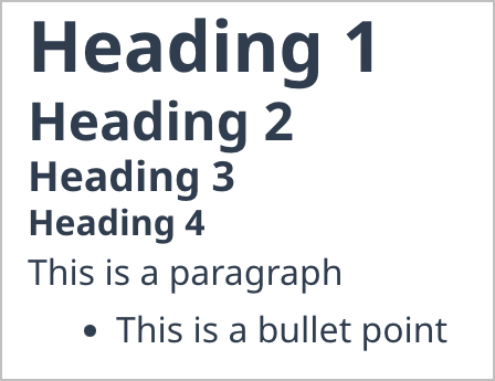 HTML Tag: div, CSS Class: alert alert-primary