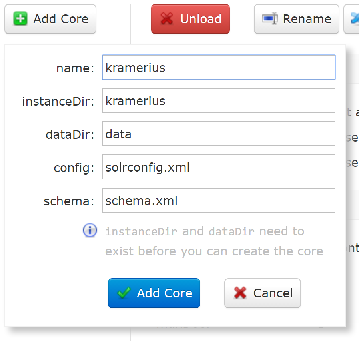 Solr core