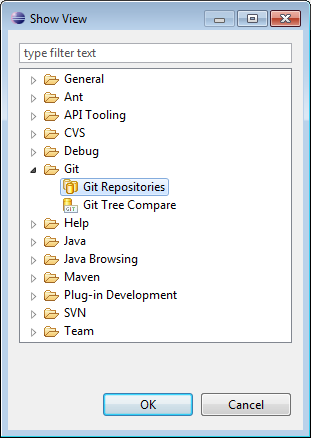 Show Git Repositories